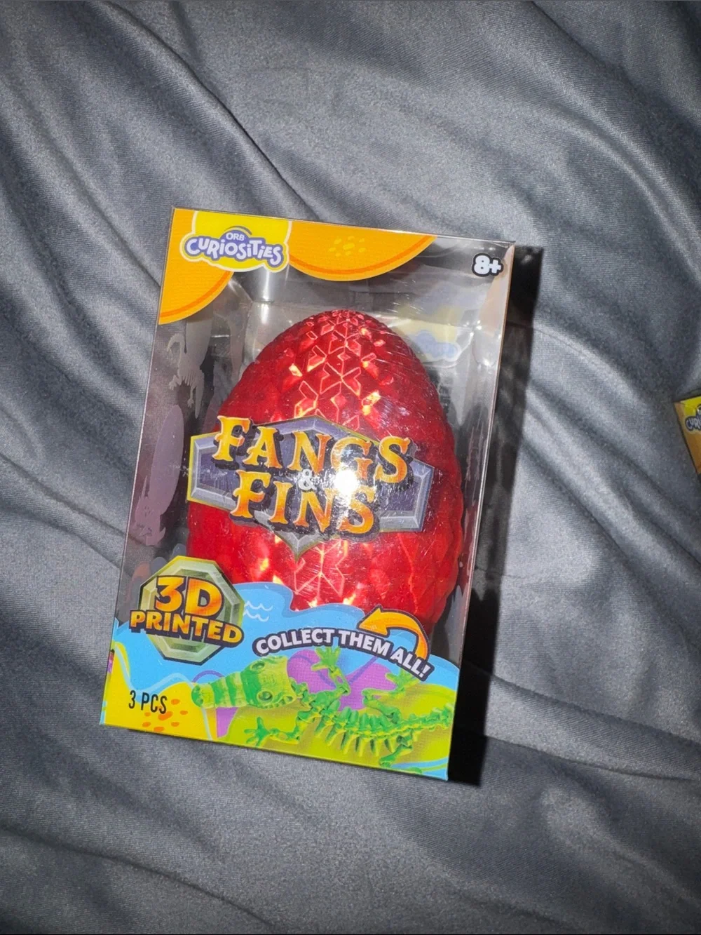 Fangs & Fins 3D Printed Red Dragon Egg Collectible